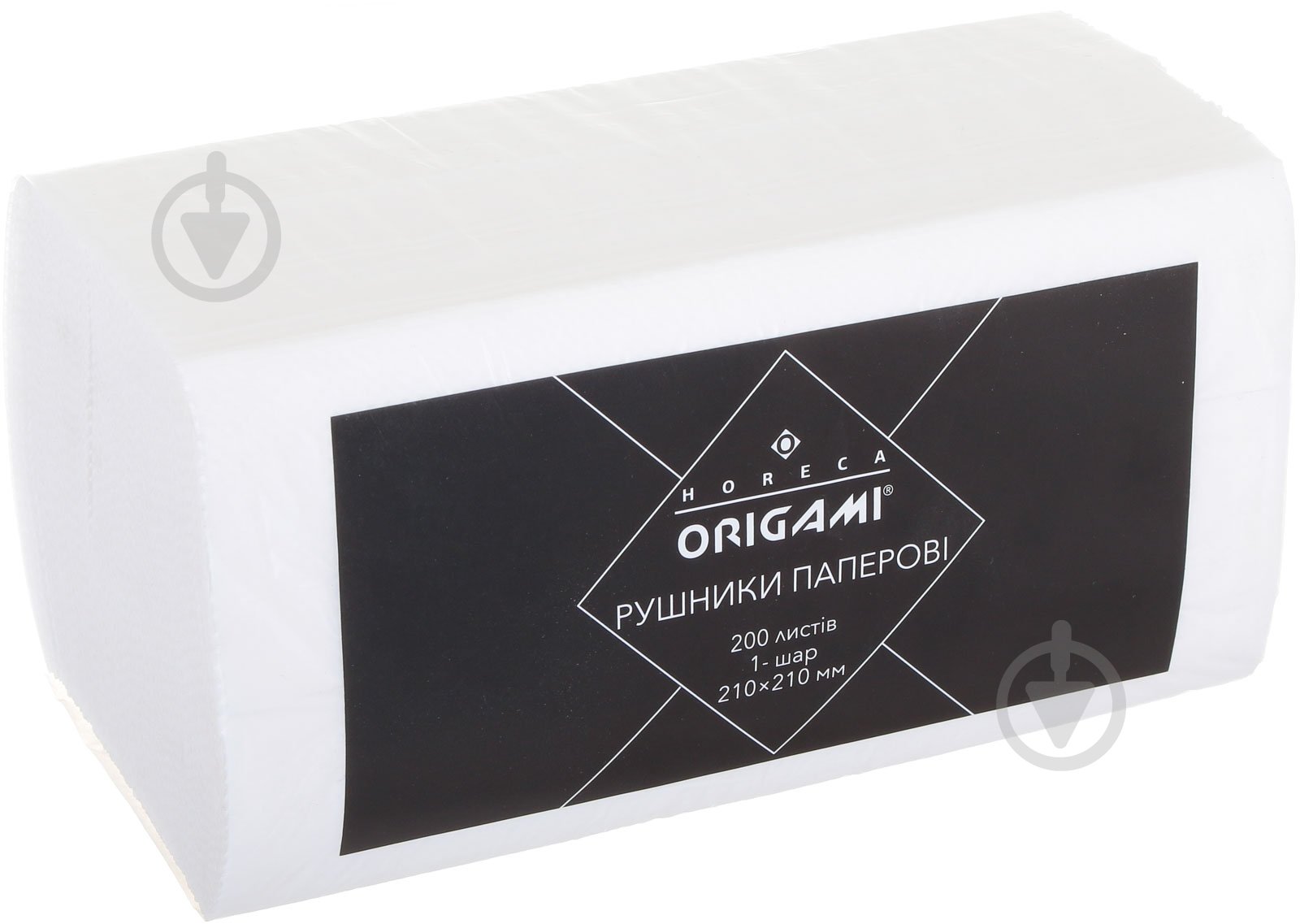 Бумажные полотенца Origami Horeca типа V однослойная 200 шт. - фото 1