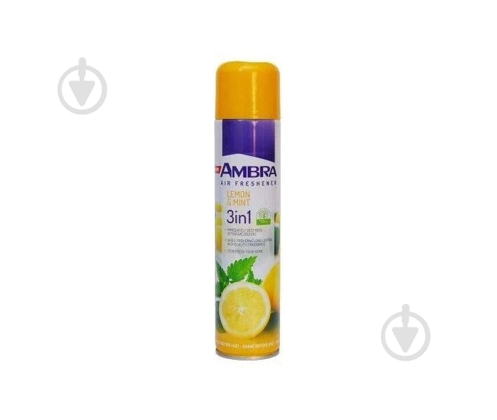 Освежитель воздуха AMBRA Lemon Mint 300 мл - фото 1