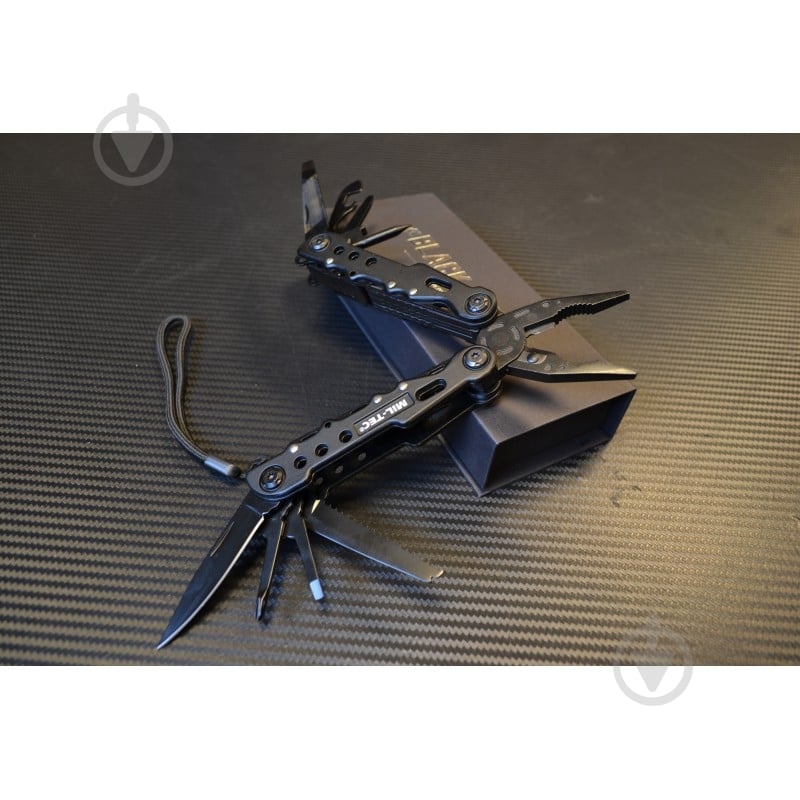 Мультитул Sturm Mil-Tec "COBRA MULTI TOOL" Black 15406102 - фото 11