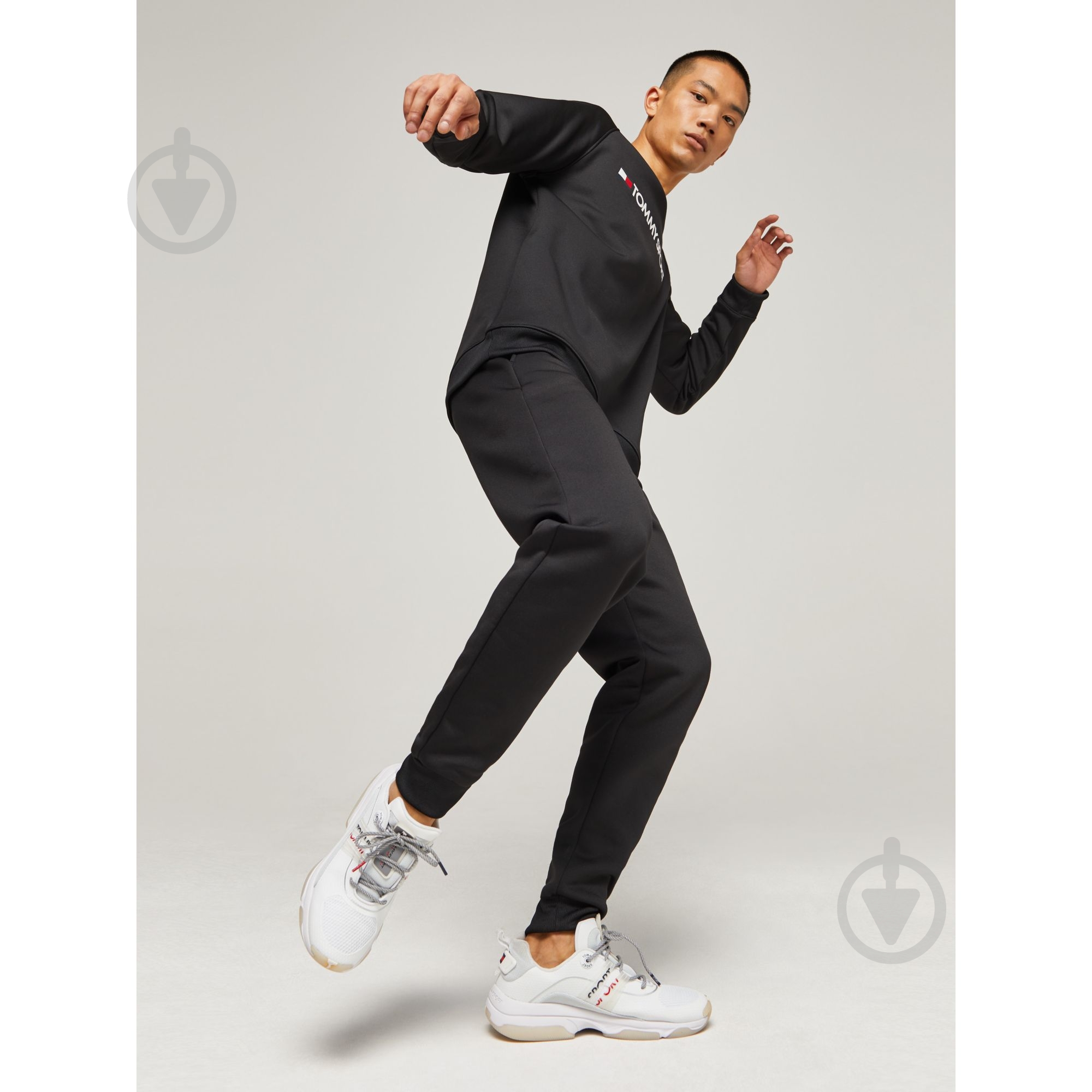 Штани Tommy Hilfiger FLEECE HBR LOGO JOGGER S20S200189003 р. S чорний - фото 4