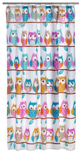 Штора для душа Axentia Совы 282470 - фото 1