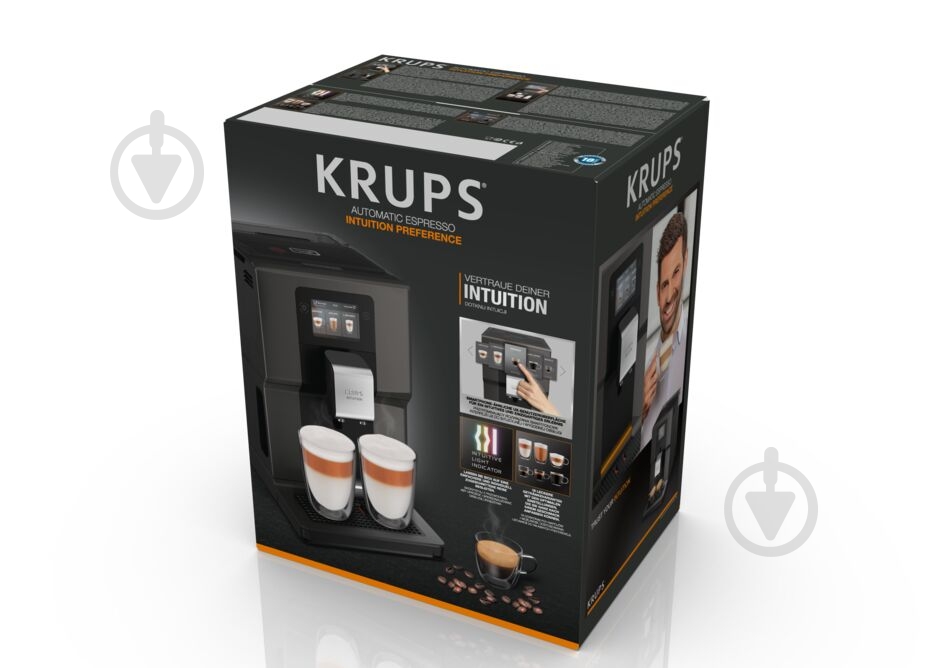 Кофемашина Krups Intuition Preference EA872B10 - фото 18