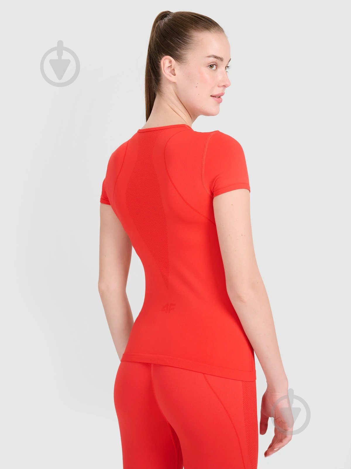 Футболка 4F TSHIRT FNK F1756 4FRSS25TFTSF1756-62S р.M-L красный - фото 2 Футболка 4F TSHIRT FNK F1756 4FRSS25TFTSF1756-62S р.M-L красный - фото 2