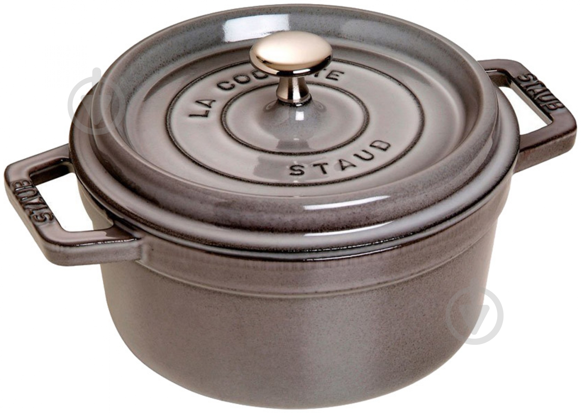 Кокотница Staub 5 л серая 40509-312-0 - фото 1