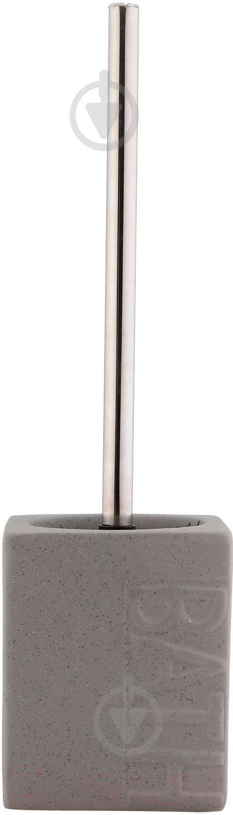 Йоржик для унітаза Axentia Bath сірий доломіт 131108 - фото 1