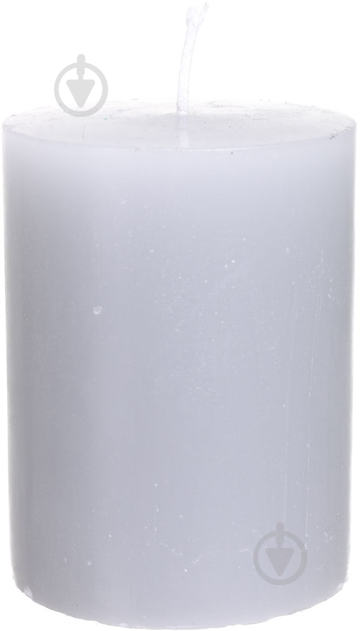 Свеча Цилиндр серая 8х6,4 см ESTE - фото 1 Свеча Цилиндр серая 8х6,4 см ESTE - фото 1