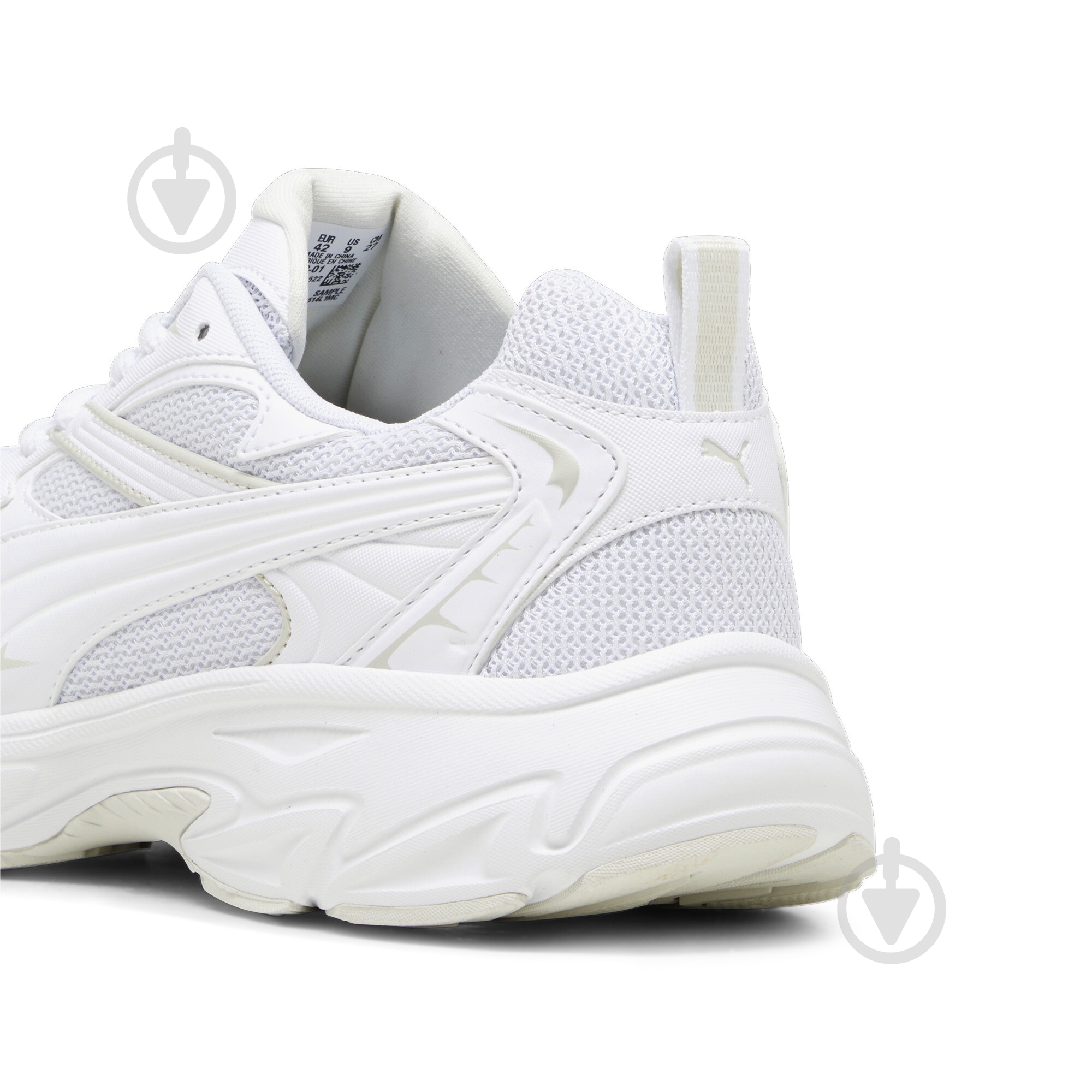 Кросівки жіночі демісезонні Puma MORPHIC BASE 39298201 р.40,5 білі - фото 2 Кросівки жіночі демісезонні Puma MORPHIC BASE 39298201 р.40,5 білі - фото 2