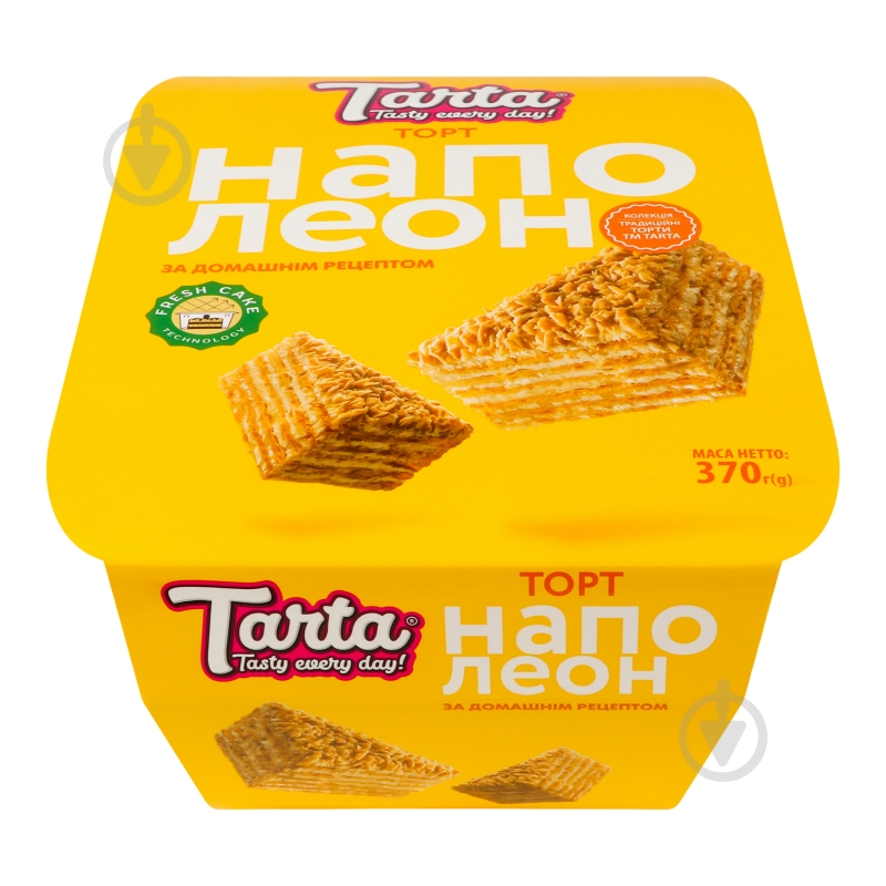 Торт Tarta слоеный Наполеон 370 г - фото 2