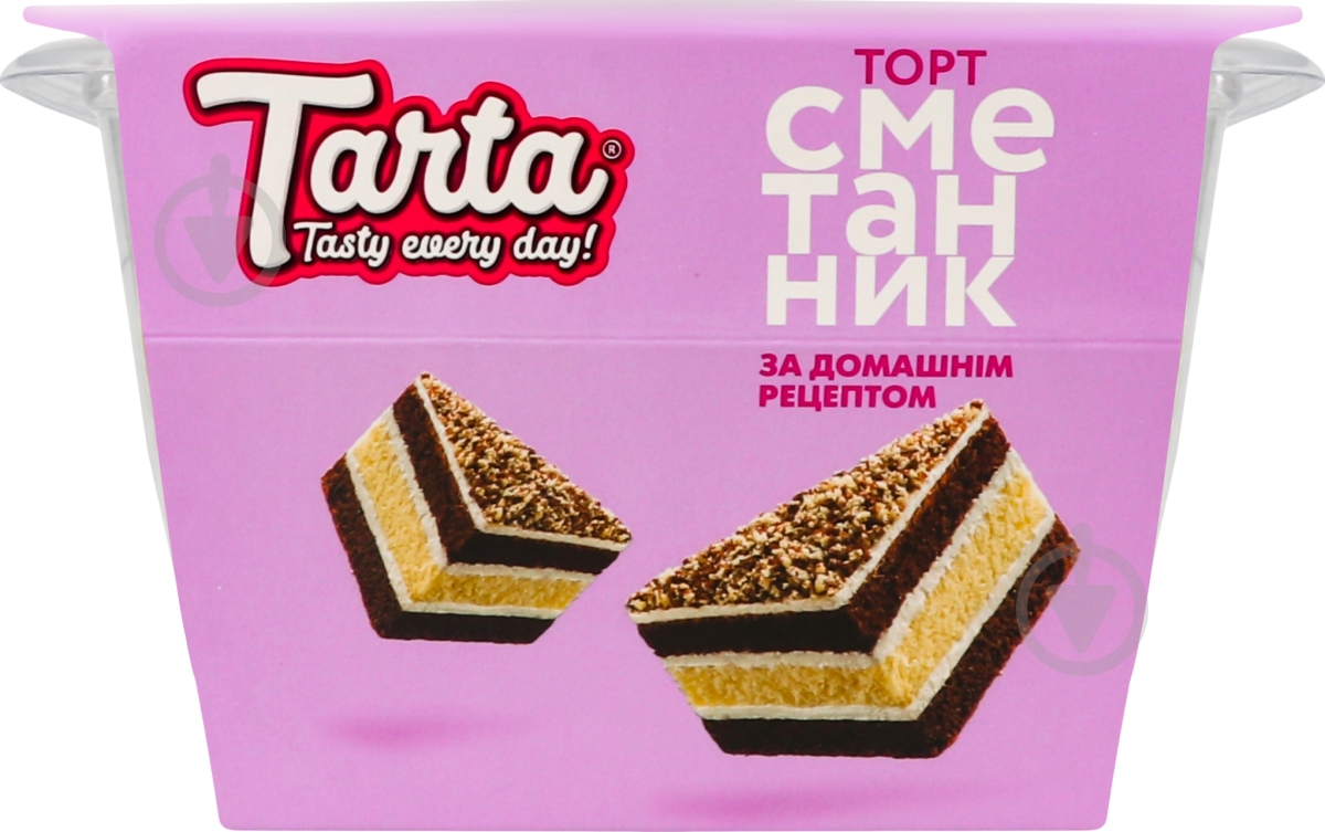 Торт Tarta бисквитный Сметанник 290 г - фото 2