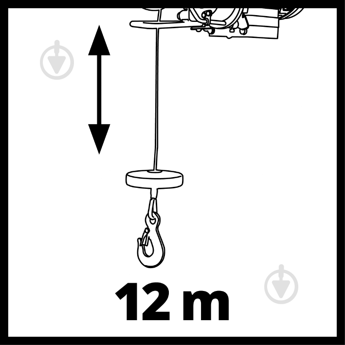 Электротельфер Einhell ТС-EH 500 2255140 - фото 8