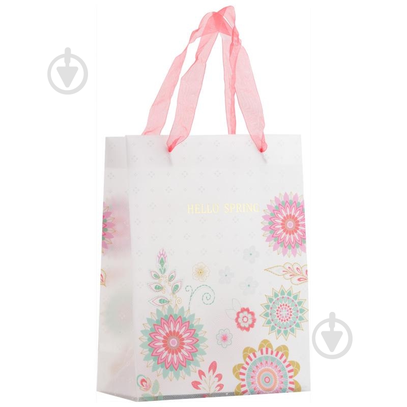Пакет подарочный 25х19 см Hello Spring 02 - фото 2 Пакет подарочный 25х19 см Hello Spring 02 - фото 2