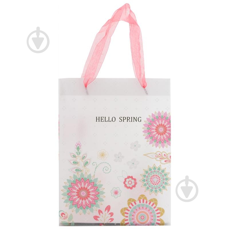 Пакет подарочный 25х19 см Hello Spring 02 - фото 1 Пакет подарочный 25х19 см Hello Spring 02 - фото 1