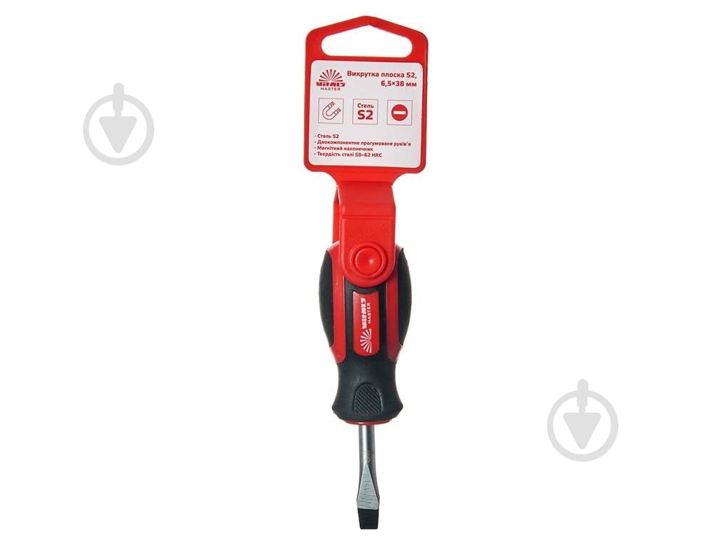 Отвертка Vitals плоская 179519 - фото 1