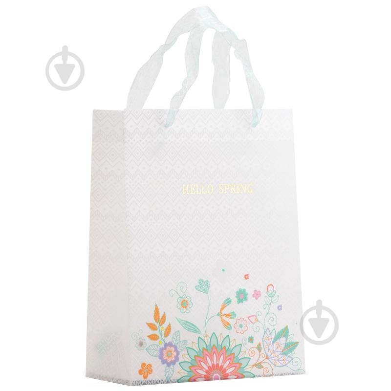 Пакет подарочный 25х19 см Hello Spring 03 - фото 2 Пакет подарочный 25х19 см Hello Spring 03 - фото 2