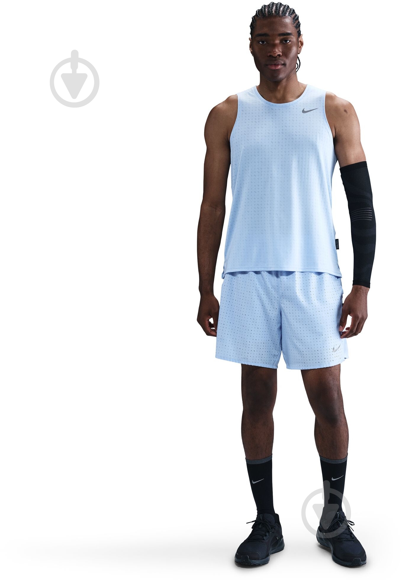 Майка Nike M NK DF BREATHE MILER TANK HJ4183-422 р.S голубой - фото 2 Майка Nike M NK DF BREATHE MILER TANK HJ4183-422 р.S голубой - фото 2