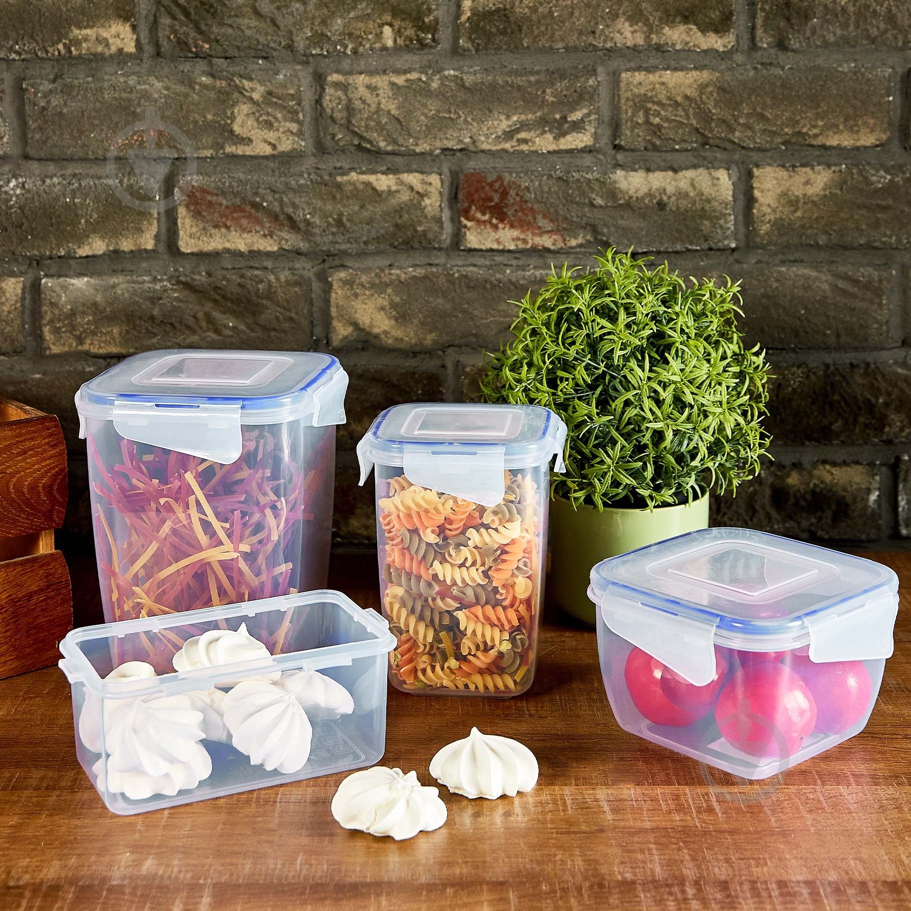 Контейнер для хранения Алеана с зажимом 0,65 л - фото 2