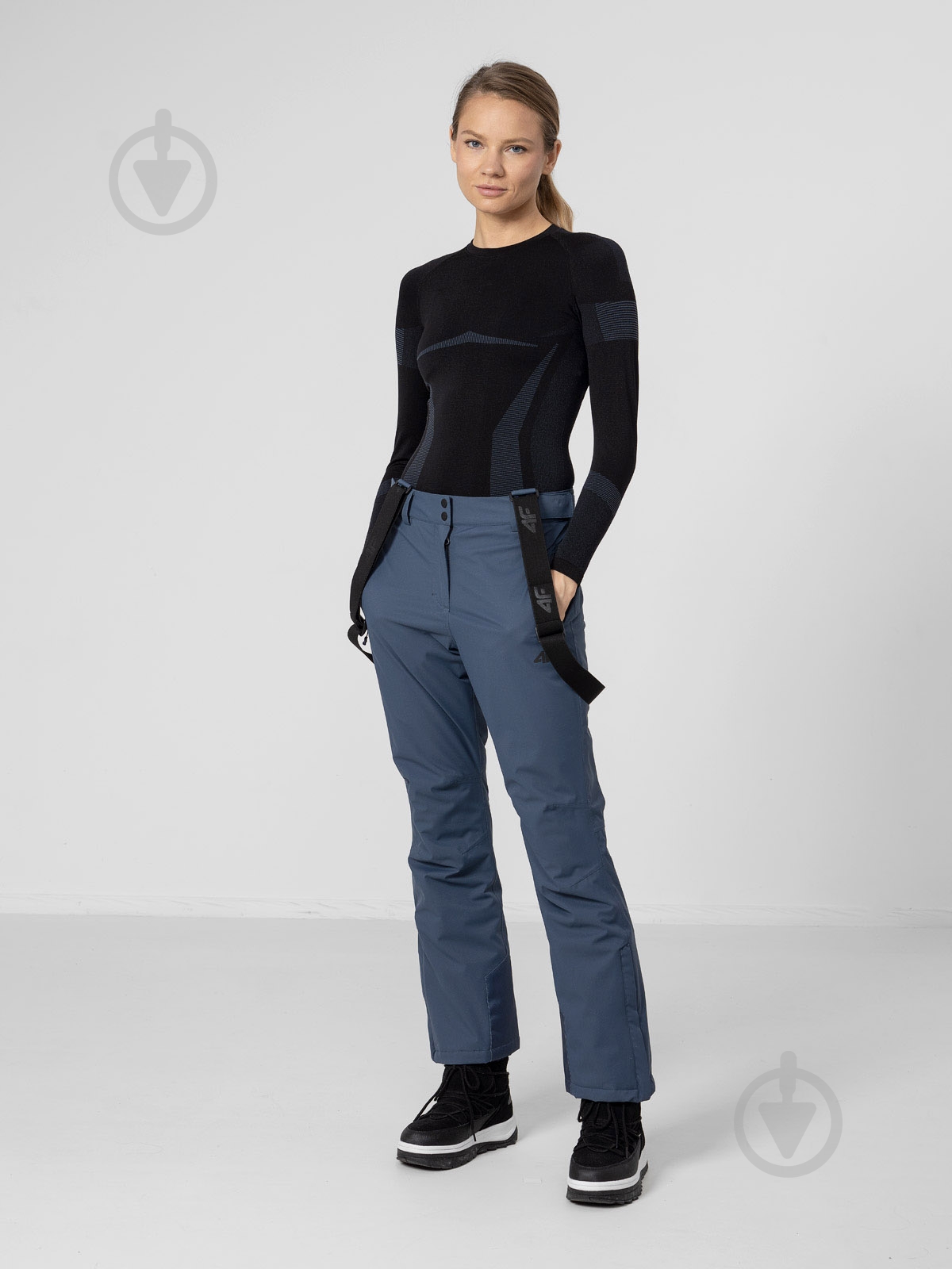 Штани 4F WOSKI TROUSERS SPDN001 H4Z22-SPDN001-32S р. S сіро-синій - фото 1