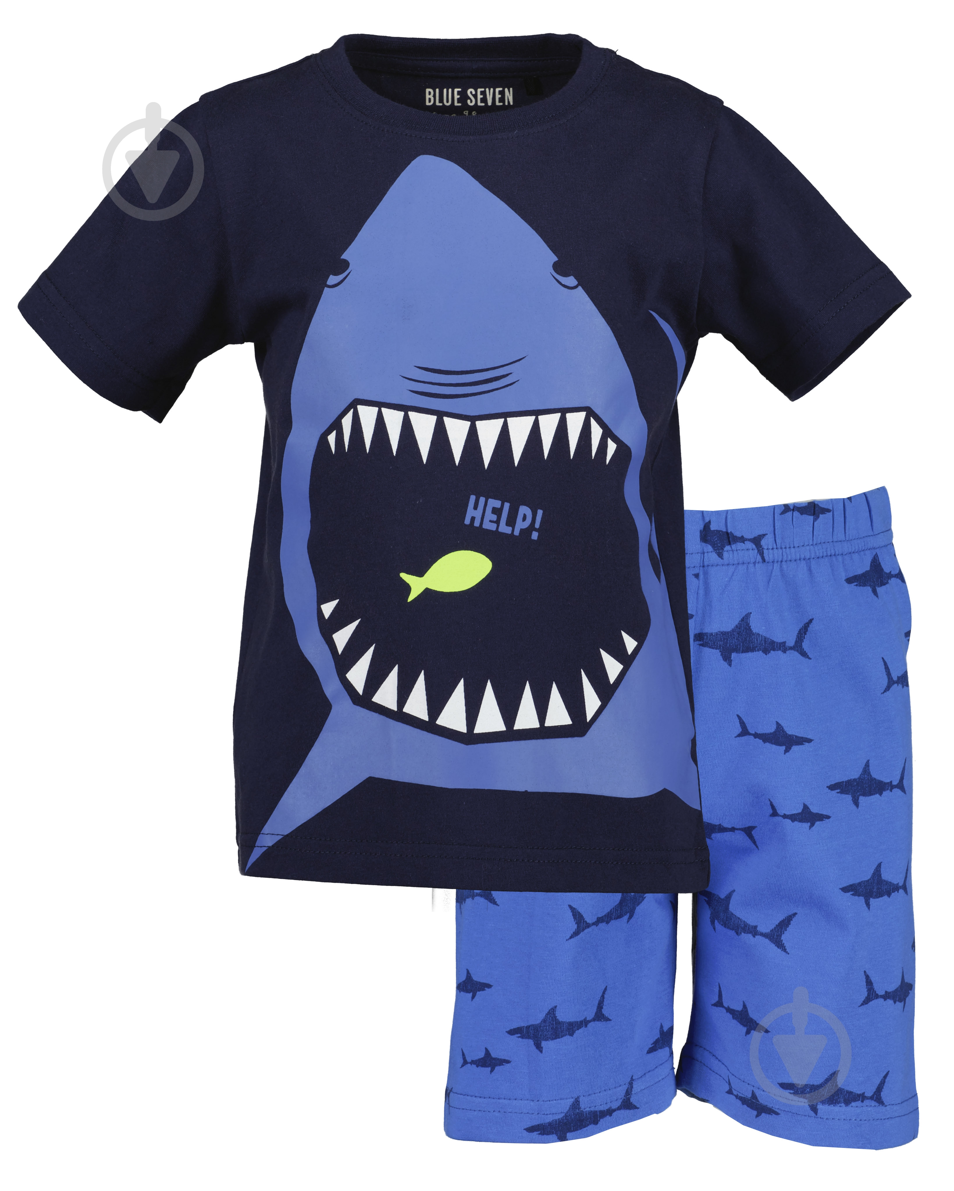 Пижама для мальчиков Blue Seven р.98 темно-голубой 827507 X * 98 - фото 1 Пижама для мальчиков Blue Seven р.98 темно-голубой 827507 X * 98 - фото 1