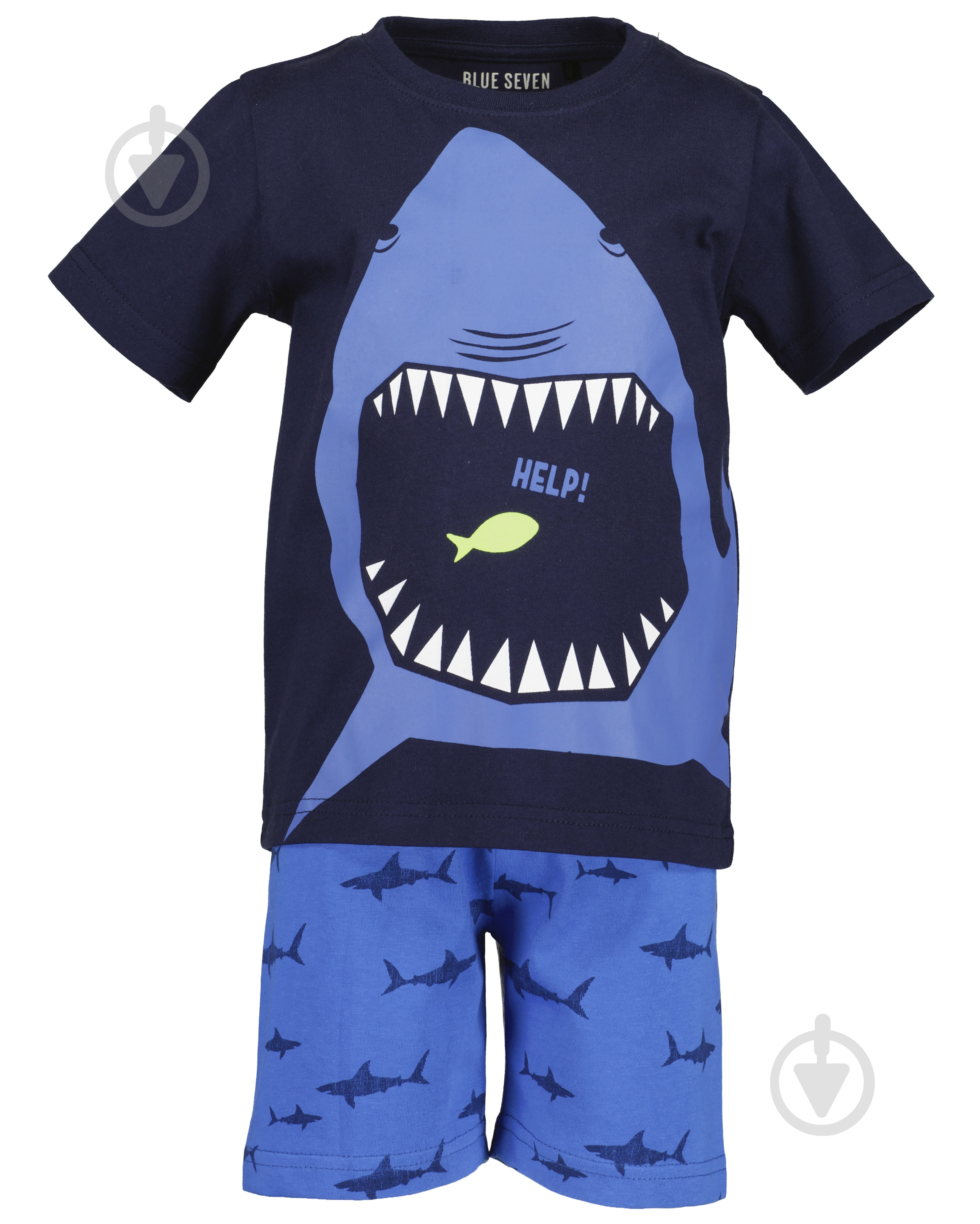 Пижама для мальчиков Blue Seven р.98 темно-голубой 827507 X * 98 - фото 3 Пижама для мальчиков Blue Seven р.98 темно-голубой 827507 X * 98 - фото 3