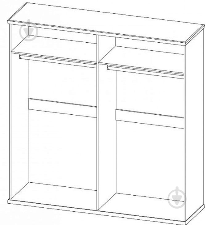 Шкаф Софро 4Д "Осло" сосна норвежская - фото 3