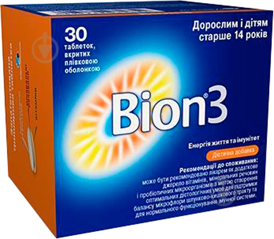Біон 3 №30 таблетки - фото 1