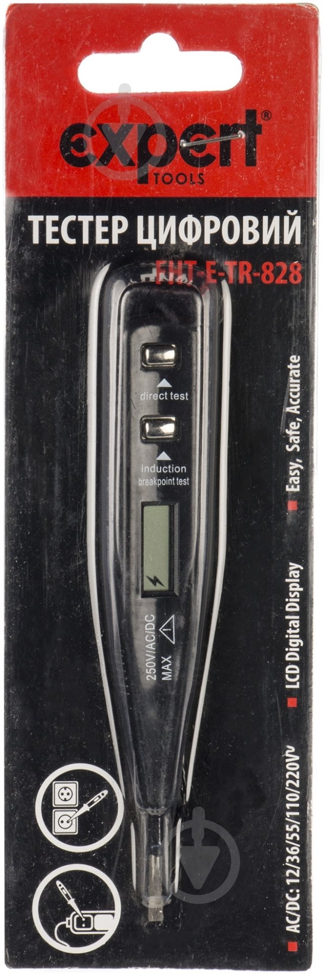 Тестер цифровий Expert   E-TR-FHT-828 - фото 3