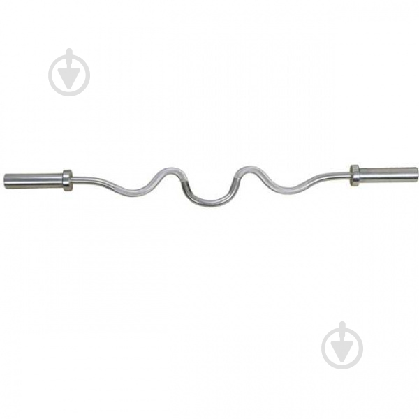 Гриф Z-образный ø50 мм (без замков) InterAtletika 121 см C3-18-M - фото 1 Гриф Z-образный ø50 мм (без замков) InterAtletika 121 см C3-18-M - фото 1