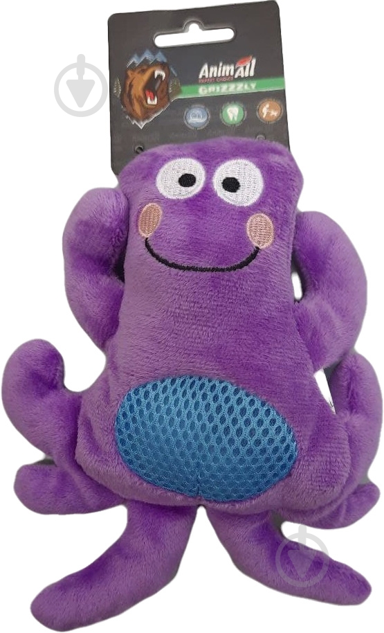 Игрушка для собак AnimAll Осьминог 17х18х6 см - фото 1