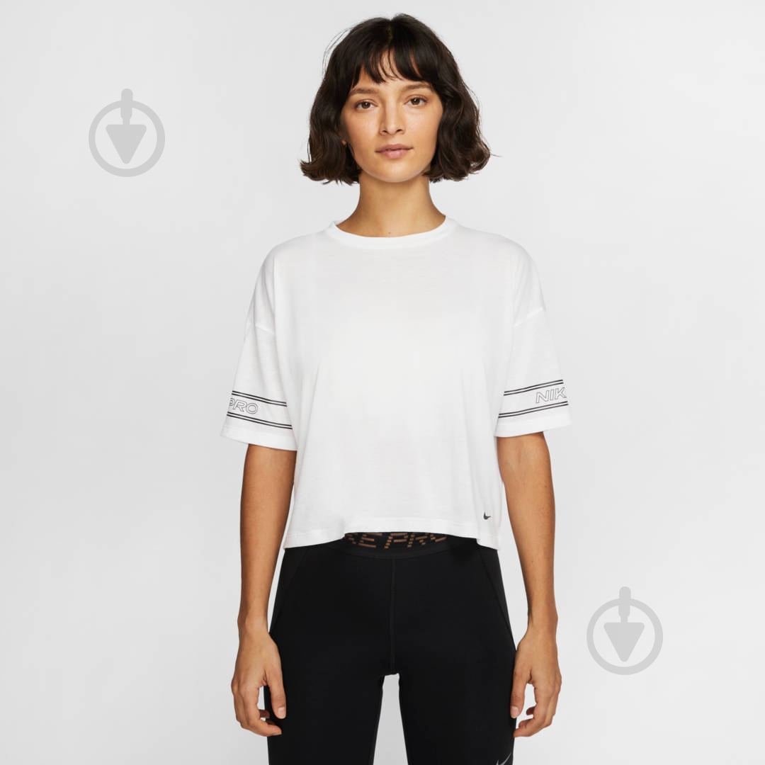 Футболка Nike W NP TOP SS GRX SU20 CJ4031-100 р.XS белый - фото 4 Футболка Nike W NP TOP SS GRX SU20 CJ4031-100 р.XS белый - фото 4
