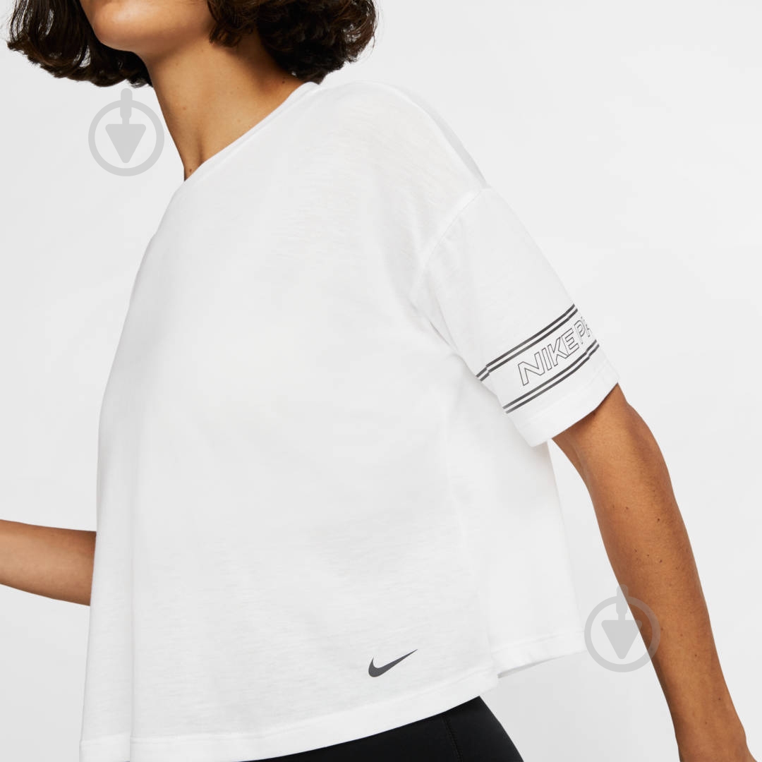 Футболка Nike W NP TOP SS GRX SU20 CJ4031-100 р.XS белый - фото 6 Футболка Nike W NP TOP SS GRX SU20 CJ4031-100 р.XS белый - фото 6