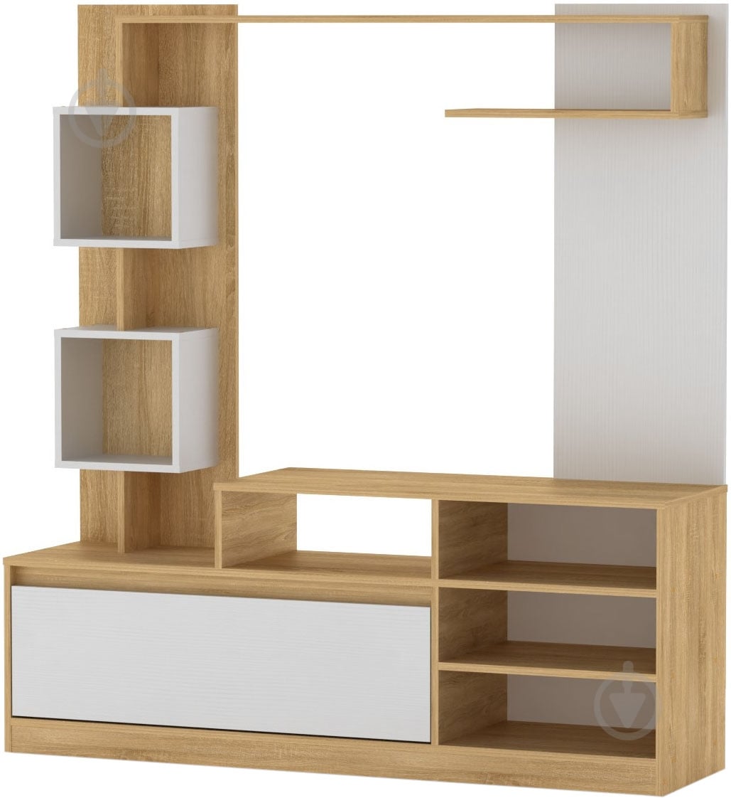 Стенка Милана дуб сонома / нимфея альба - фото 1