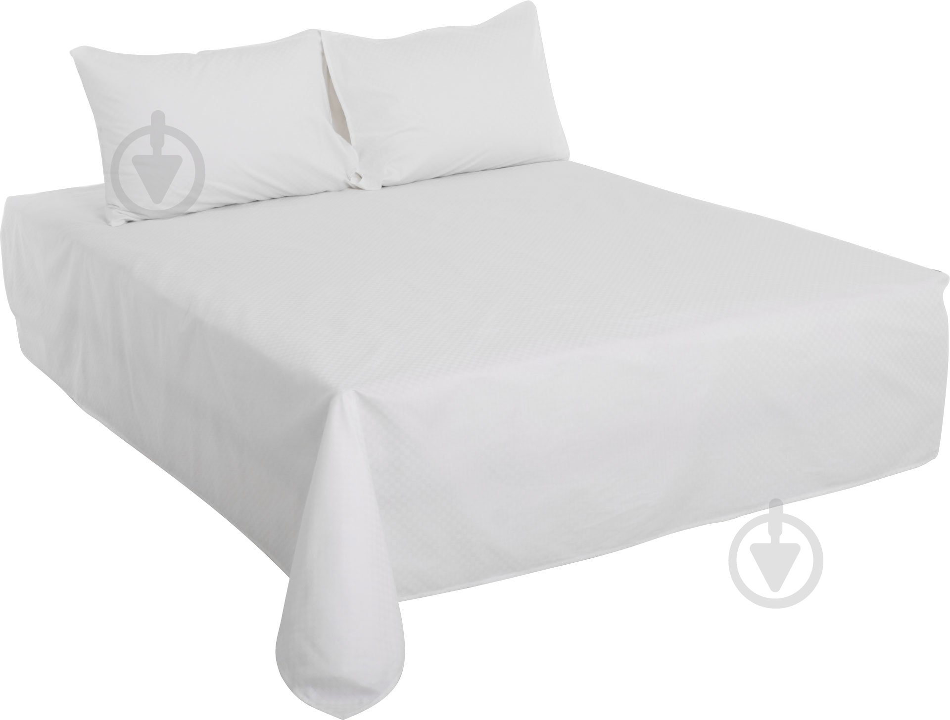 Комплект постельного белья Basic Check 2 белый La Nuit - фото 2