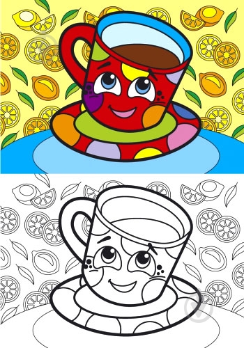 Раскраска «Dishes» 4402647021053 - фото 2