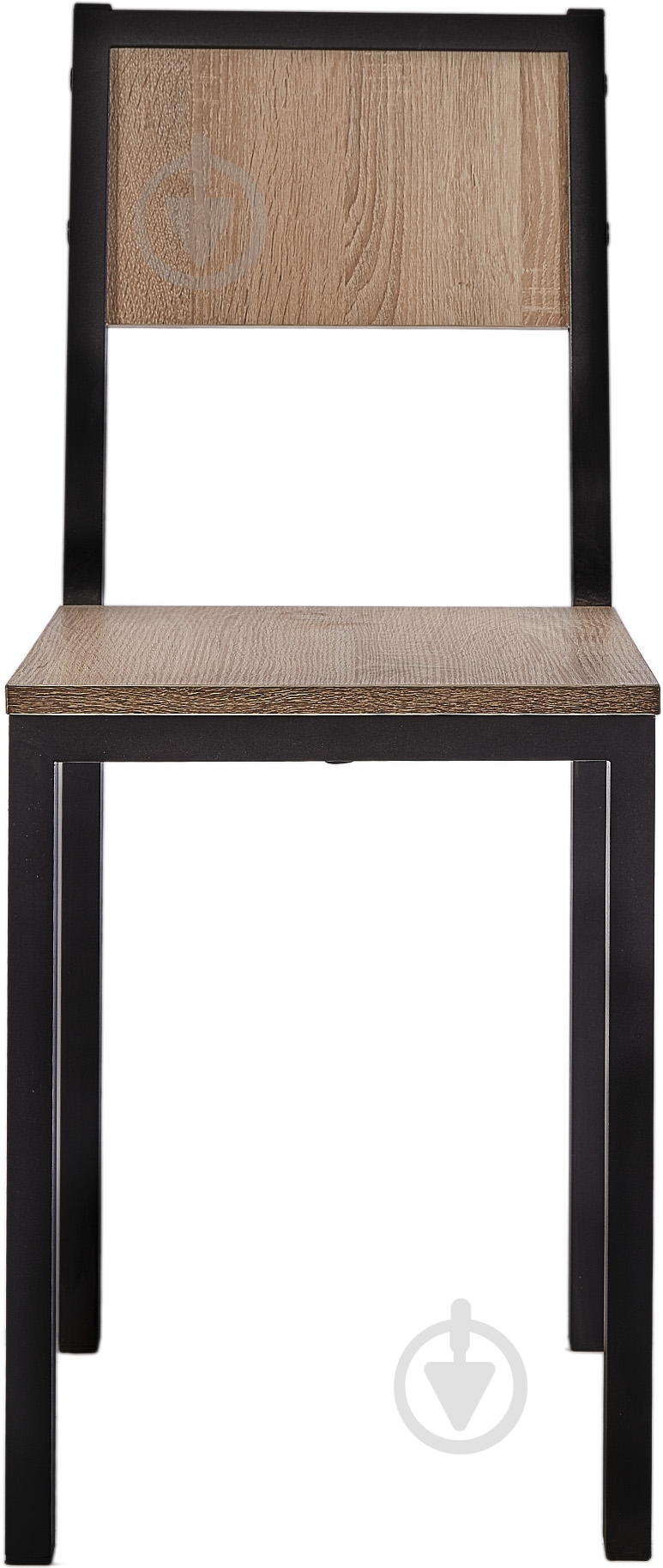 Стул обеденный Лугалпроф Грация дуб сонома/черный - фото 1 Стул обеденный Лугалпроф Грация дуб сонома/черный - фото 1