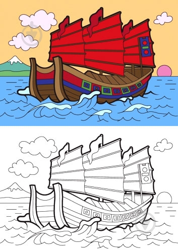 Раскраска «Ships» 4402647021091 - фото 3 Раскраска «Ships» 4402647021091 - фото 3