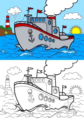 Раскраска «Ships» 4402647021091 - фото 2 Раскраска «Ships» 4402647021091 - фото 2