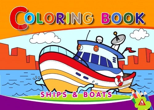 Раскраска «Ships» 4402647021091 - фото 1 Раскраска «Ships» 4402647021091 - фото 1