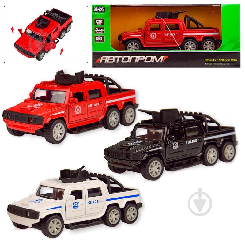 Автомодель Автопром 1:32 3254 в ассортименте - фото 1