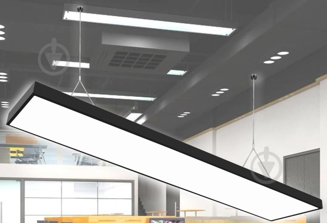 Світильник адміністративний CPS CPS 50 Вт E10 чорний SWL-O50K40 - фото 2