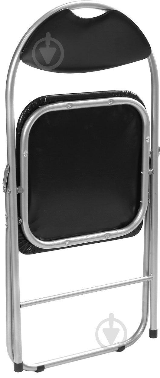 Стул обеденный раскладной AMF Art Metal Furniture Джокер алюминий/черный - фото 4