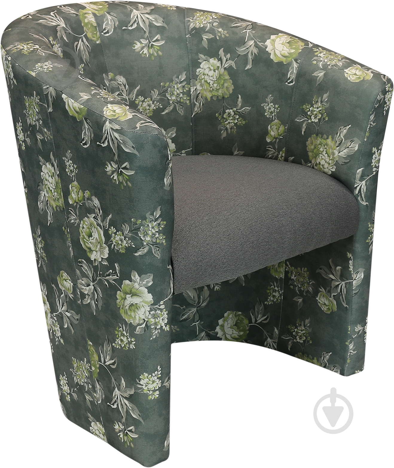 Кресло Марбет Marbella №21/№34 темно-зеленый с узором - фото 2