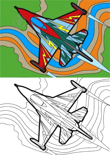 Раскраска «Airplanes» 4402647021138 - фото 2