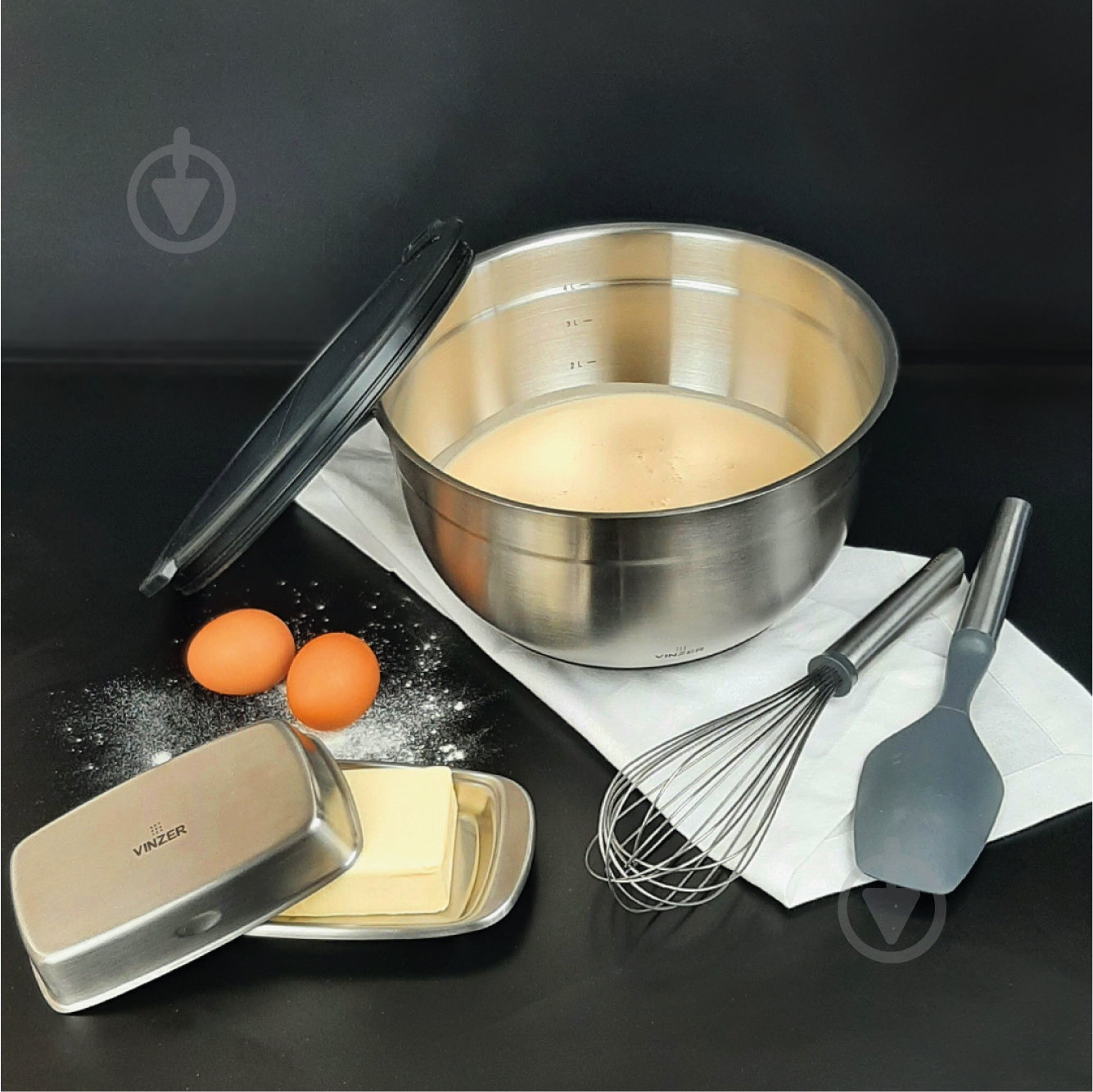 Маслянка Vinzer 20х15х4 см 89242 - фото 6