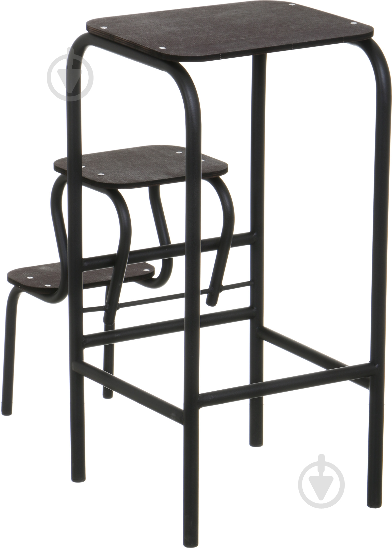 Табурет-лестница Лугалпроф коричневый / черный - фото 3 Табурет-лестница Лугалпроф коричневый / черный - фото 3