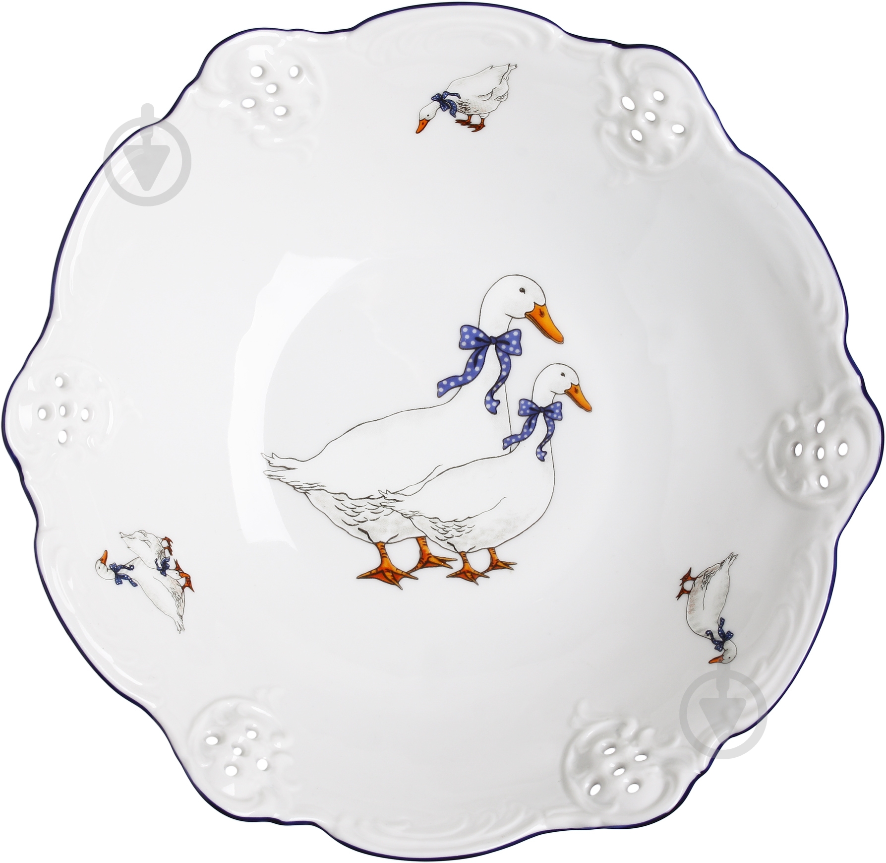 Блюдо Leander Гуси 19,5 см - фото 1