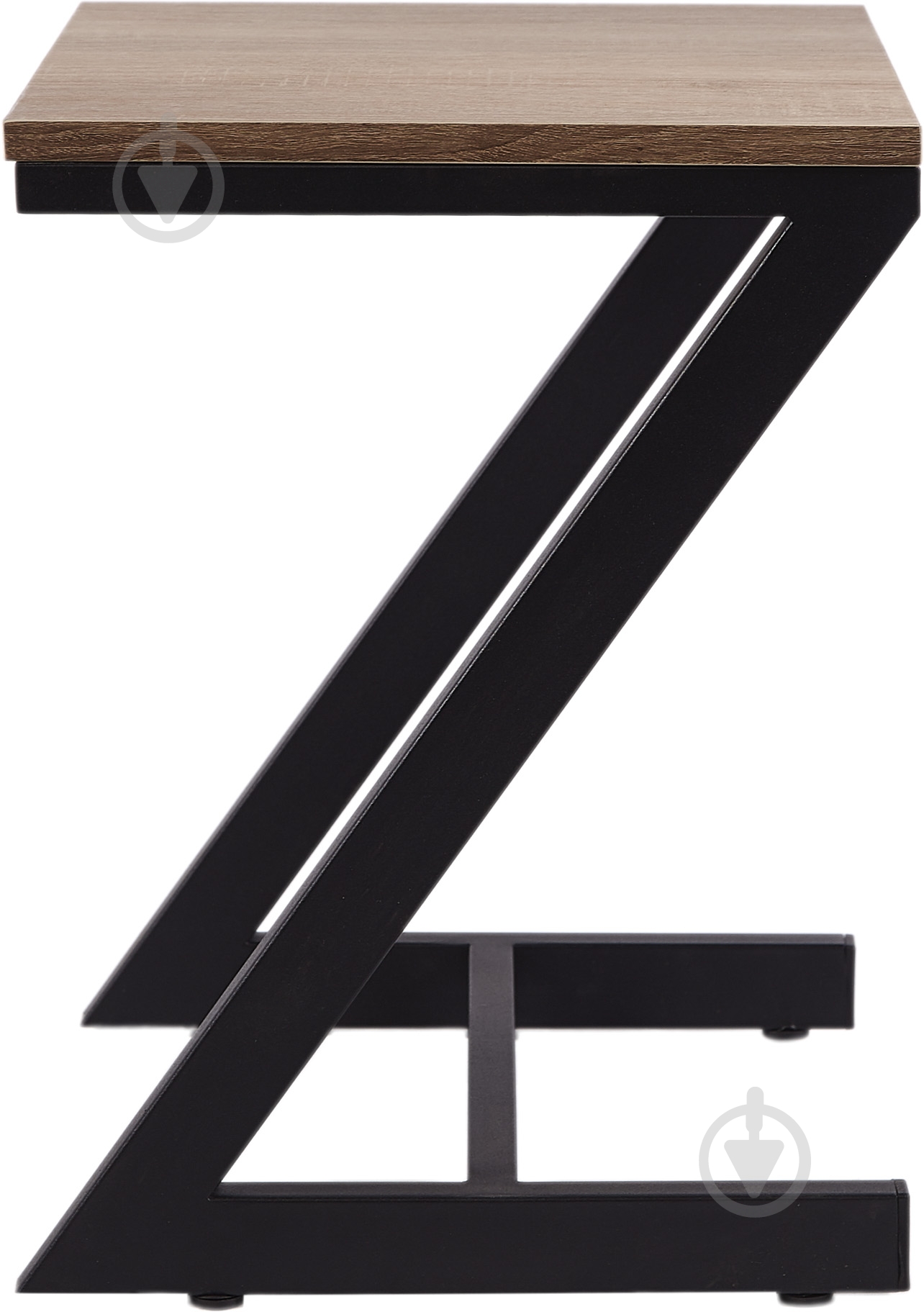 Табурет Лугалпроф Zeta дуб сонома / черный - фото 2