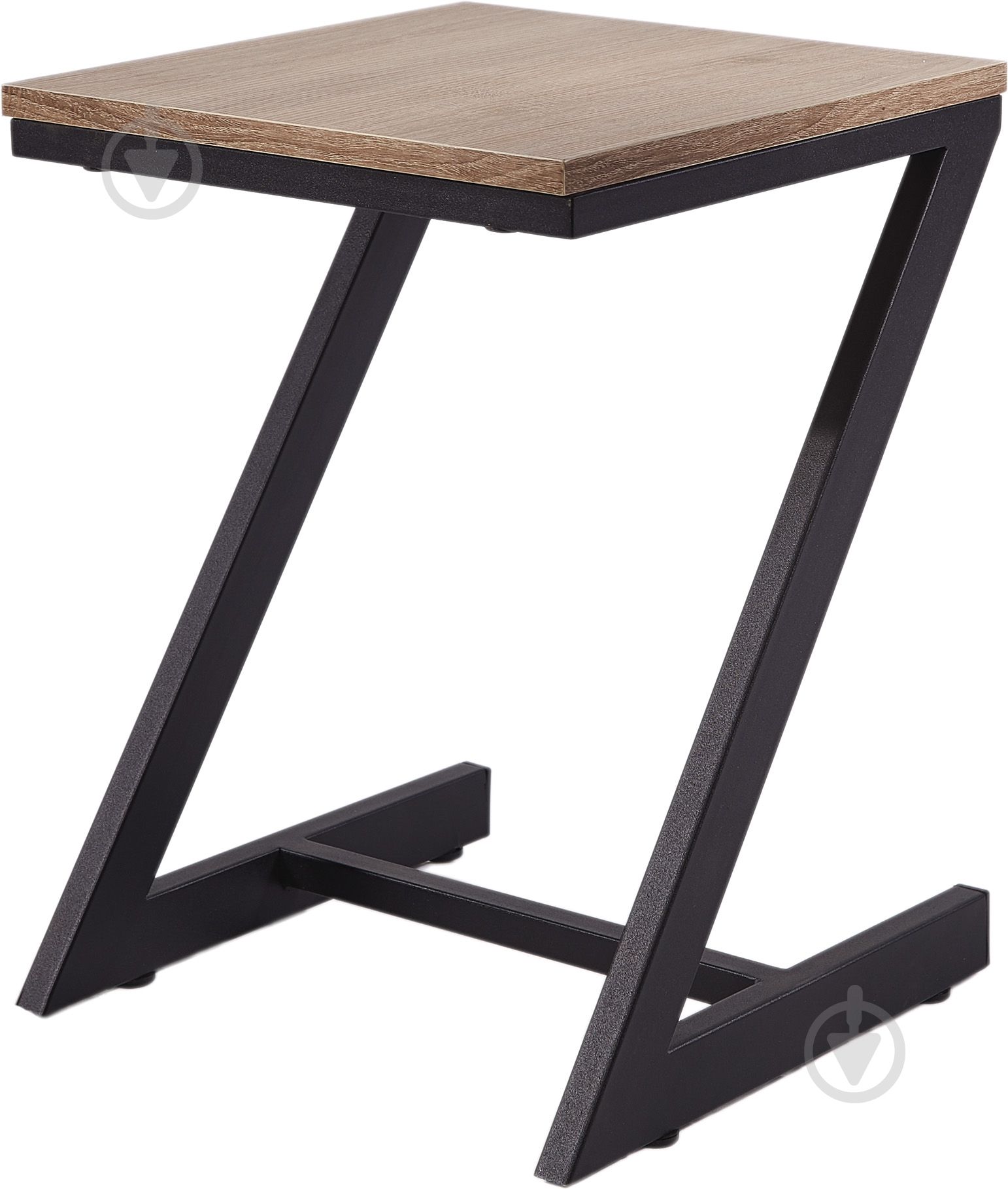 Табурет Лугалпроф Zeta дуб сонома / черный - фото 1