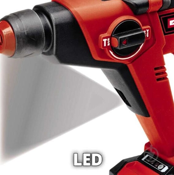 Перфоратор Einhell TE-HD 18/12 Li - Solo 4513970 - фото 7