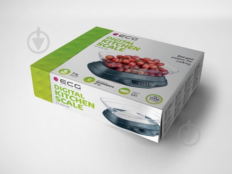 Весы кухонные ECG SM KV 1120 - фото 9 Весы кухонные ECG SM KV 1120 - фото 9