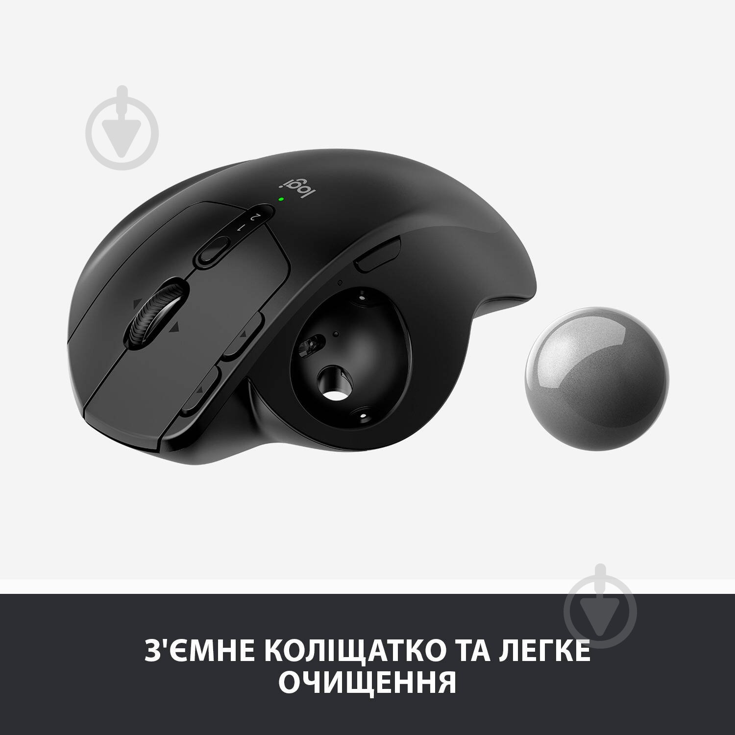 Мишка Logitech Bluetooth Mouse MX Ergo graphite (910-005179) - фото 10